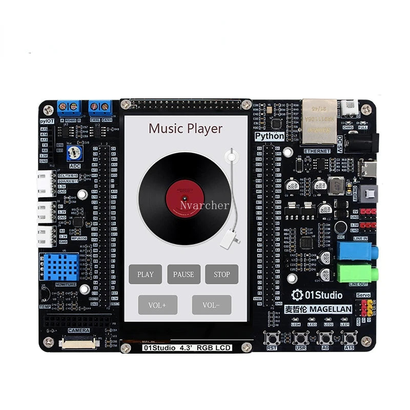 Custom Custom Magellan STM32H743IIT6 development board MicroPython embedded programming ARM Manufacturer