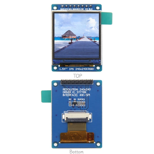 Custom 1.54 inch IPS full view TFT display LCD color screen module SPI serial port HD 240x240 Manufacturer