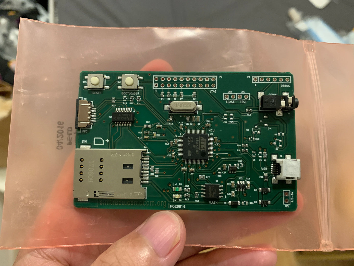 Custom SIMtrace2 SIM/USIM card communication protocol analysis and packet capture tool Manufacturer