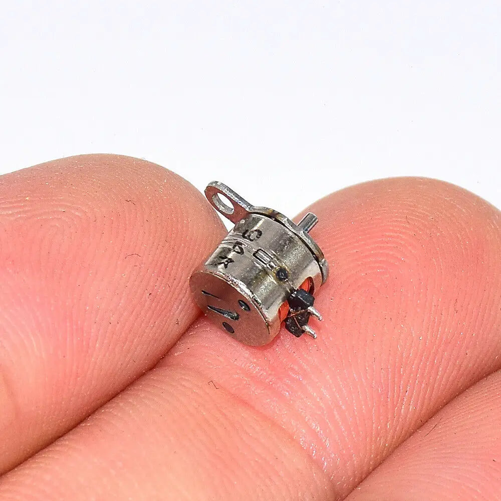 Custom 5PCS Japan Tiny Mini 6mm Diameter Round Hybrid Stepper Motor 2-Phase 4-Wire Stepper Engine for Digital Camera Manufacturer