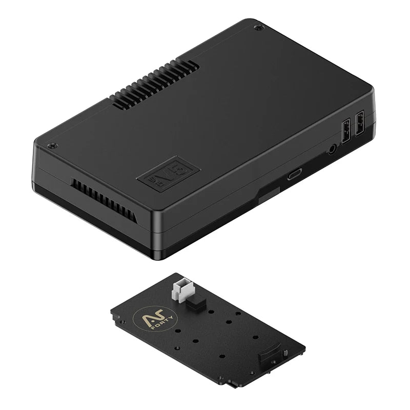 Argon ONE V5 Aluminum Alloy Case with Durable Protective Shell and Enhanced Cooling System for Raspberry Pi 5 No Attachment