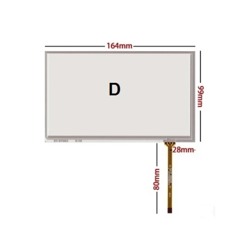 Custom  original 7 inch  AT070TN90 AT070TN92 AT070TN94 800*480 50 Pin TFT Car Navigation GPRS LCD Screen / Touch Screen Panel Manufacturer
