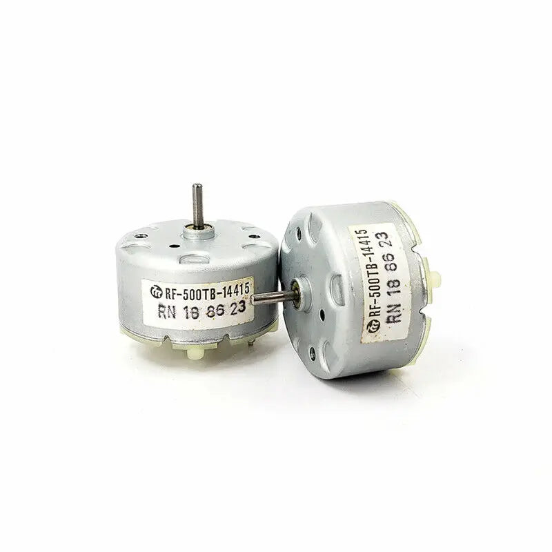 Custom Mabuchi RF-500TB-14415 DC Motor 3V 5V 6V 3700RPM Mini Micro 32mm Round Spindle Electric Motor Audio Visual VCR CD DVD Player Manufacturer