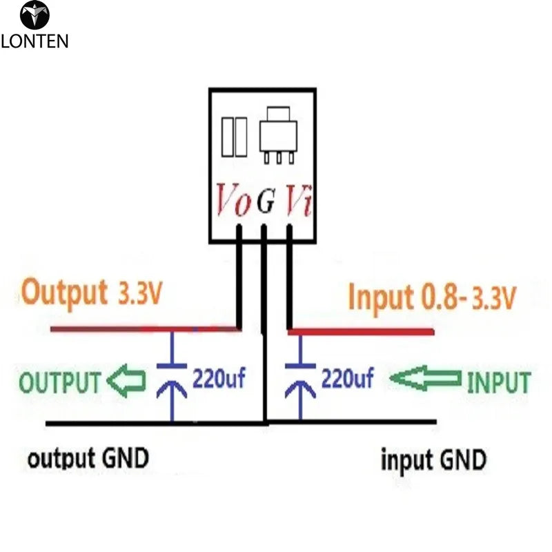 Custom CE024*8 8pcs 500MA 0.8-3.3V to 3.3V DC DC Boost Switch power Supply Module Manufacturer