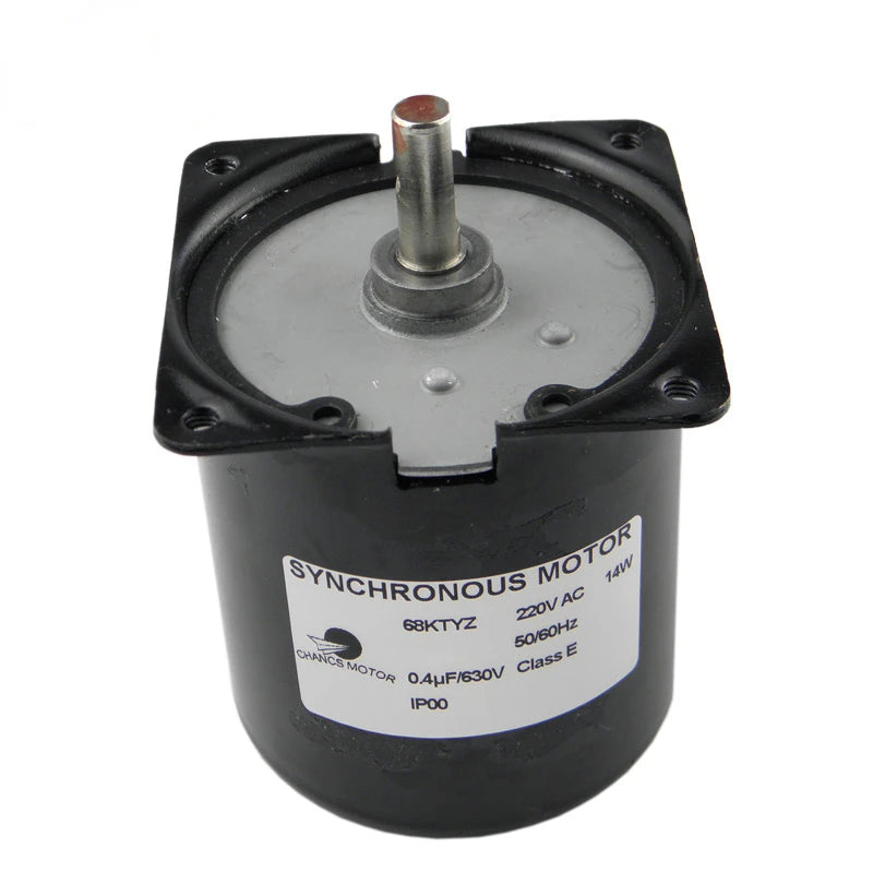 Custom  Synchronous Gear Motor 68KTYZ 14W 1.2RPM Permanent Magnet Synchronous Motor Low Noise Manufacturer