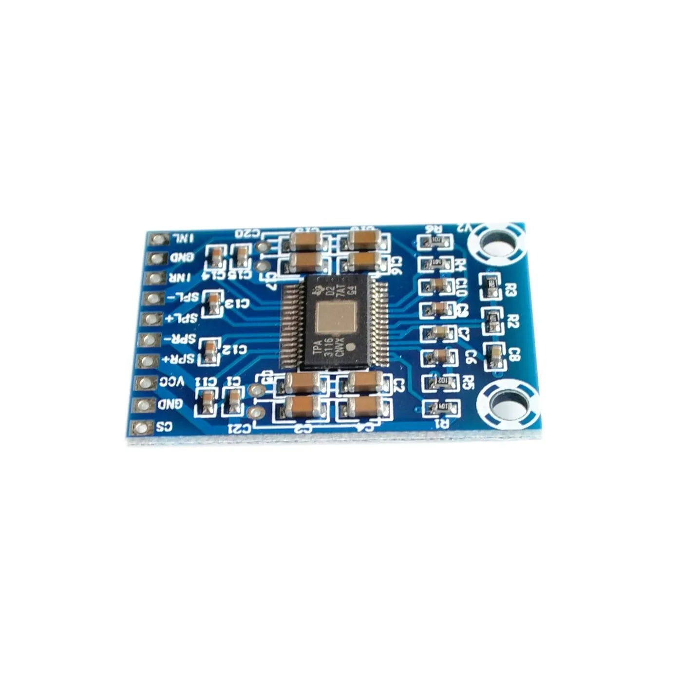 Custom DC 12V-24V 2x50W Dual Channel Mini Digital Amplifier D Class 50W+50W TPA3116D2 XH-M562 Amplifier 50W Power Amplifier Board Manufacturer