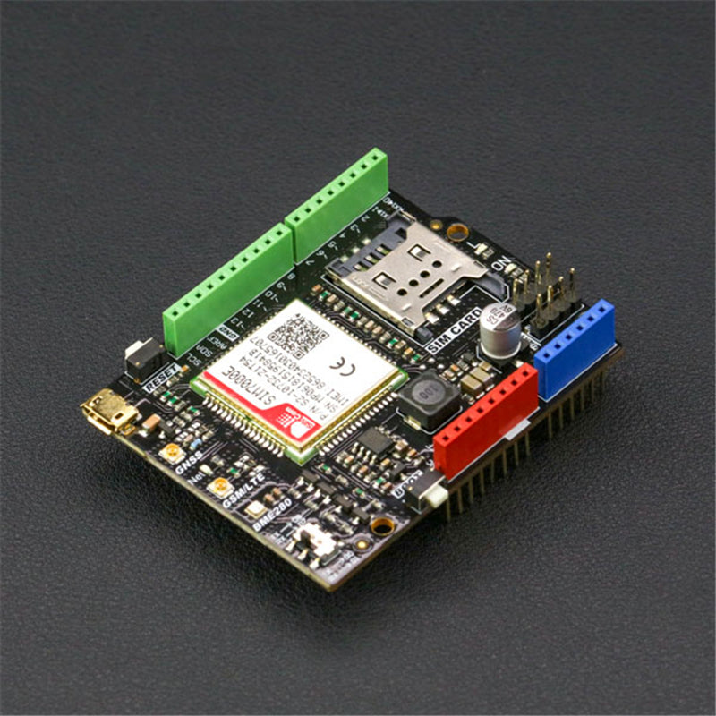 SIM7000E NB-IoT/LTE/GPRS/GPS Expansion Shield Custom PCB pcba internet radios charger module pcba customize