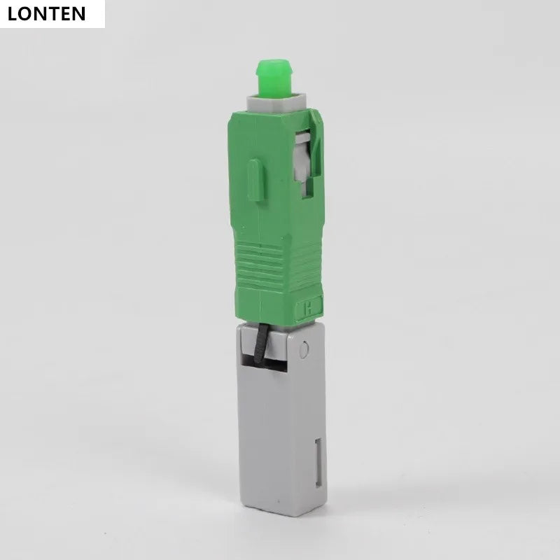 Custom 100PCS SC APC-1803 FTTH Optical fibe quick connector SC APC FTTH Fiber Optic Fast Connector SC APC Fiber Assembly connector Manufacturer