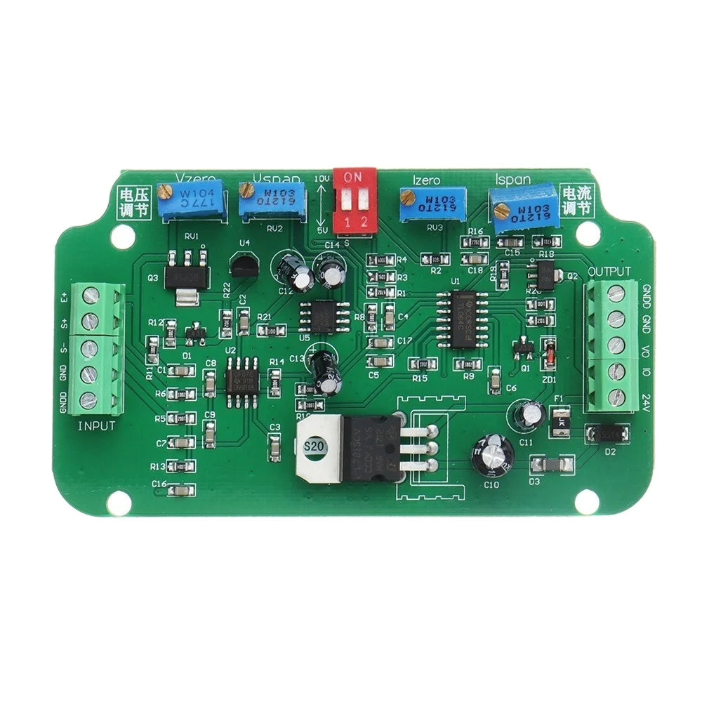 Custom Lonten NEW DC 12V To 24V 4-20MA Load Cell Sensor Amplifier Weighing Transmitter Voltage Current Converter Module Manufacturer