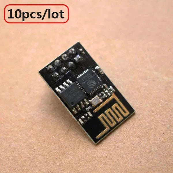 Custom 10pcs/lot Upgraded Version 1M Flash ESP8266 ESP-01 WIFI Transceiver Wireless Module support the cloud service WI-FI Transceiver Manufacturer