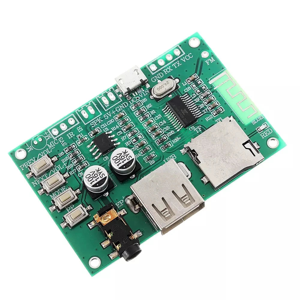 Custom custom BT201 Dual Mode  Lossless Audio Power Amplifier Board Module TF Card U Disk Ble Spp Serial Port Transparent Manufacturer