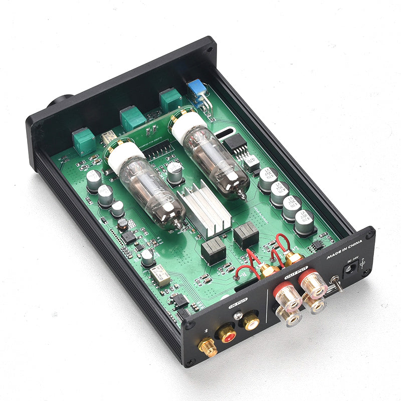 50W + 50W 6J5 preamplifier stereo preamplifier with ttone adjustment Class D power integrated amplifier PCB assembly