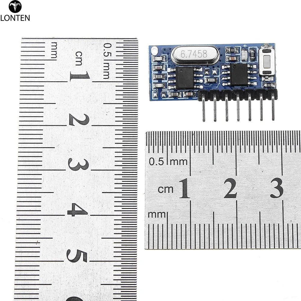 Custom Lonten 3Pcs/lot RX480E-4 433MHz Wireless RF Receiver Learning Code Decoder Module 4 Channel Output Manufacturer