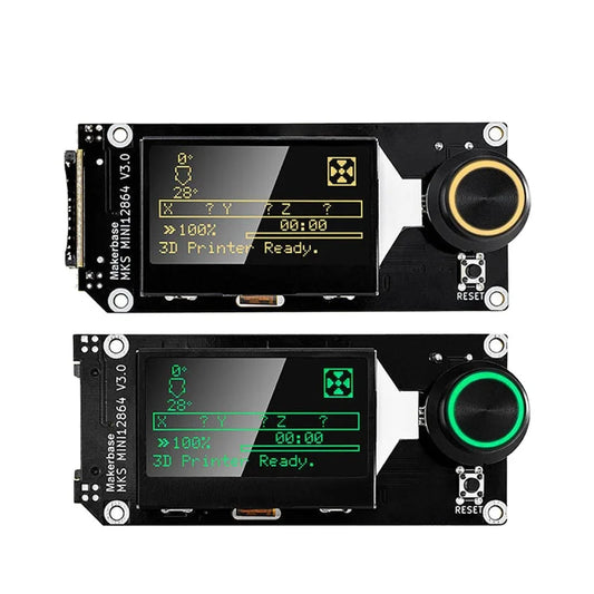 Custom Makerbase MKS MINI 12864 V3 LCD Display Screen Motherboard Smart Display Screen 3D Printer Parts MKS Gen L SKR  2.4 Manufacturer