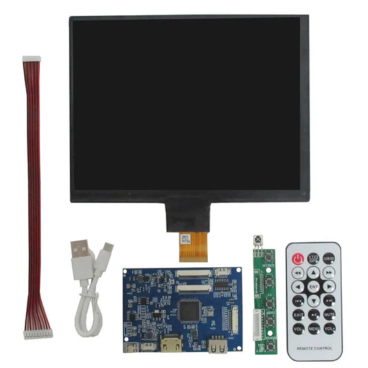 Custom 8 Inch 1024*768 IPS LCD Screen Display Monitor Driver Control Board U Disk HD For Raspberry Banana/Orange Pi Mini Computer PC Manufacturer