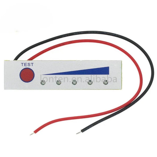 Custom 10PCS 2S/3S/4S 8.4V 12.6V 16.8V BMS Li-ion Battery Lithium Capacity Indicator Display PCB Module 18650 Power Level Tester LCD Manufacturer