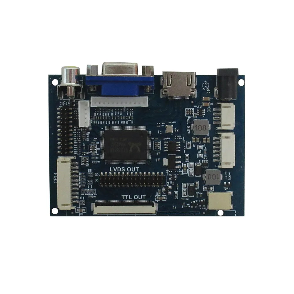 Custom 7''Screen Display 1024*600 LCD Monitor Driver Control Board 2AV HD-Compatible VGA For Raspberry Pi Banana/Orange Pi Manufacturer