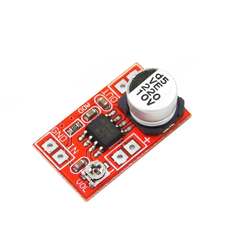 Custom Custom DC 5~12V Adjustable Mini Electret Amplifier Capacitor Dynamic Microphone Phono Player Amplification Motherboard Volume Manufacturer