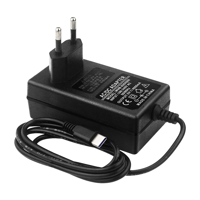 Raspberry Pi 5V 4A 100-240V USB Type C Power Supply EU/US Plug for Orange Pi 4 3 LTS Jetson Nano 2GB