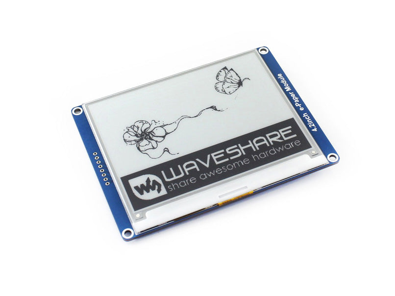 4.2-inch electronic paper 400x300 4.2-inch electronic ink display module without backlight wide-angle SPI interface, custom PCB