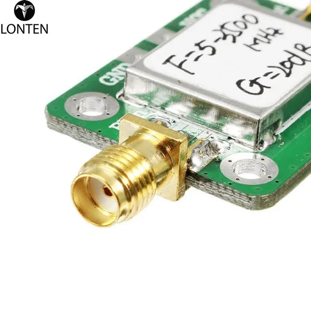 Custom Lonten LNA 5-3500MHz 20dB Gain Broadband Low Noise RF Amplifier With Shielding Shell Manufacturer