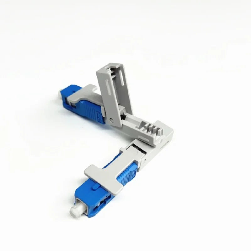 Custom 100PCS FTTH SC UPC APC Optical fibe quick connector SC FTTH Fiber Optic Fast Connector SC Connector Manufacturer