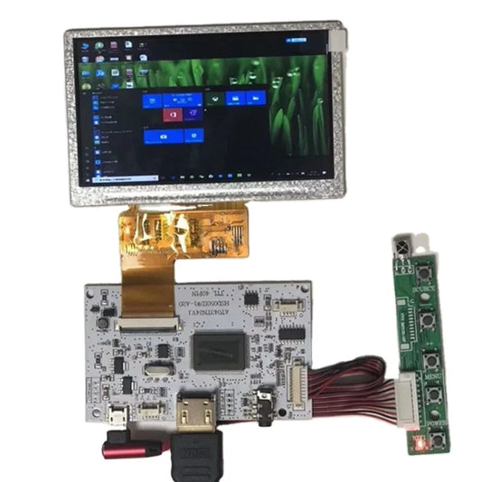 Custom HD-compatible + Audio LCD driver board + 4.3 inch LCD panel  480 * 272 USB 5V DYI kits for Raspberry Pi 3B 2 display Manufacturer