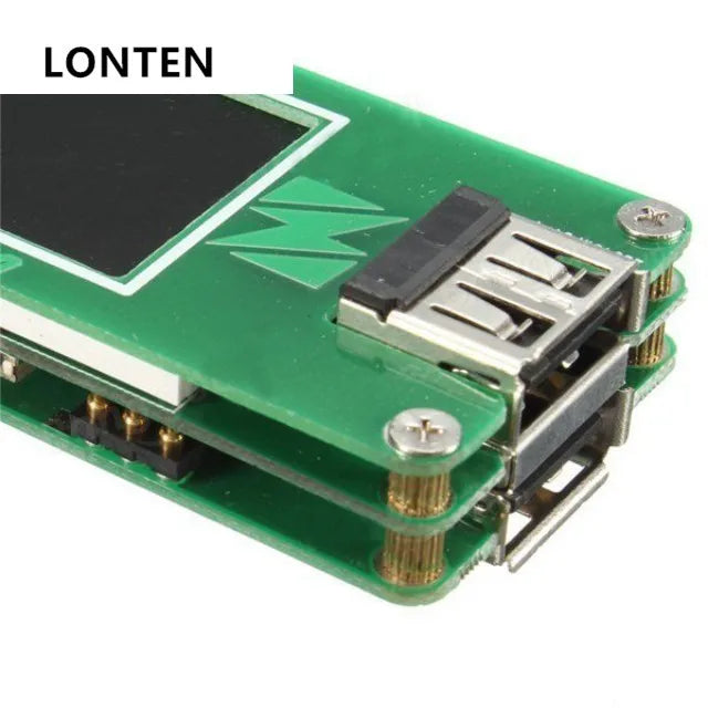 Custom Lonten ZY1270 Bluetooth Colorful TFT USB Power Tester Capacity Table QC2.0 QC3.0 Manufacturer