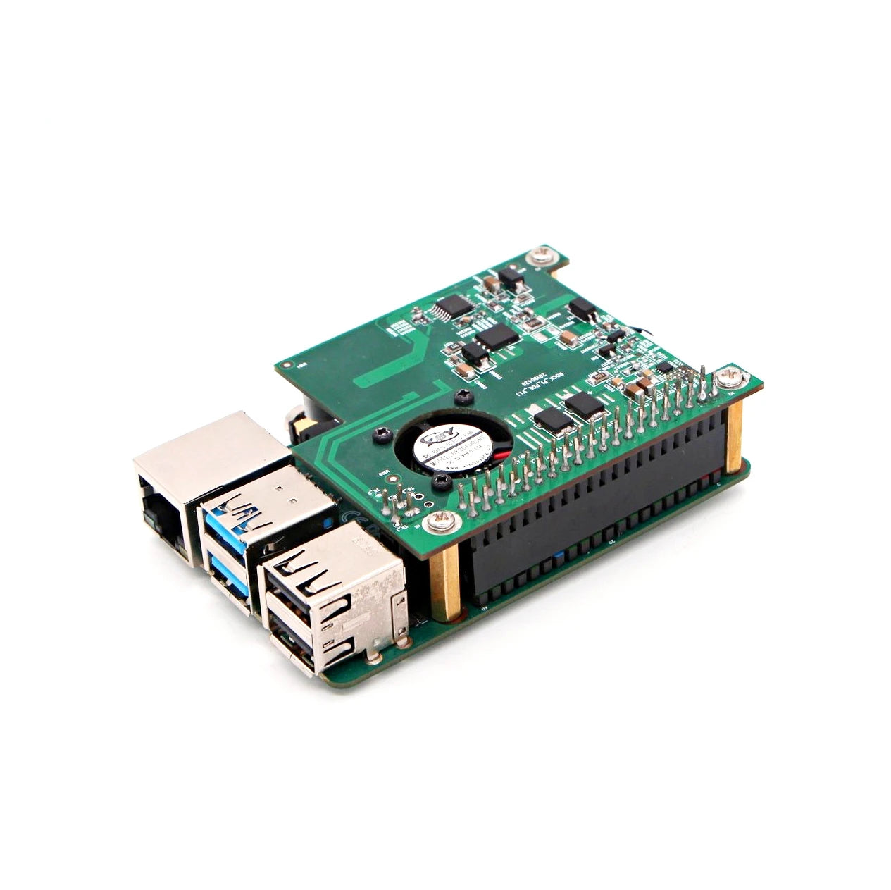 Custom Custom ROCK PI 802.3AT POE HAT Adapter Board for ROCK PI 4 Series Development Board Manufacturer