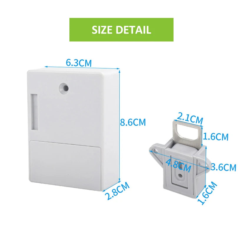 Custom Lonten Invisible RFID card Smart Cabinet Battery Powered Induction DIY Smart drawer Lock smart Door lock Manufacturer