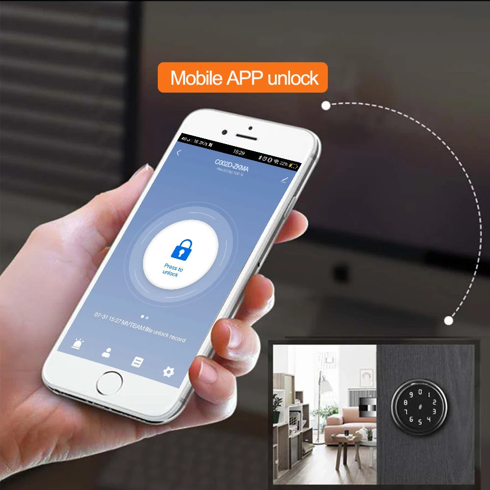 Custom Hot Tuya APP Smart Fingerprint Door lock smart wifi Lock RFID Card password security Home or Hotel lock Digital Keyboard Door lo Manufacturer