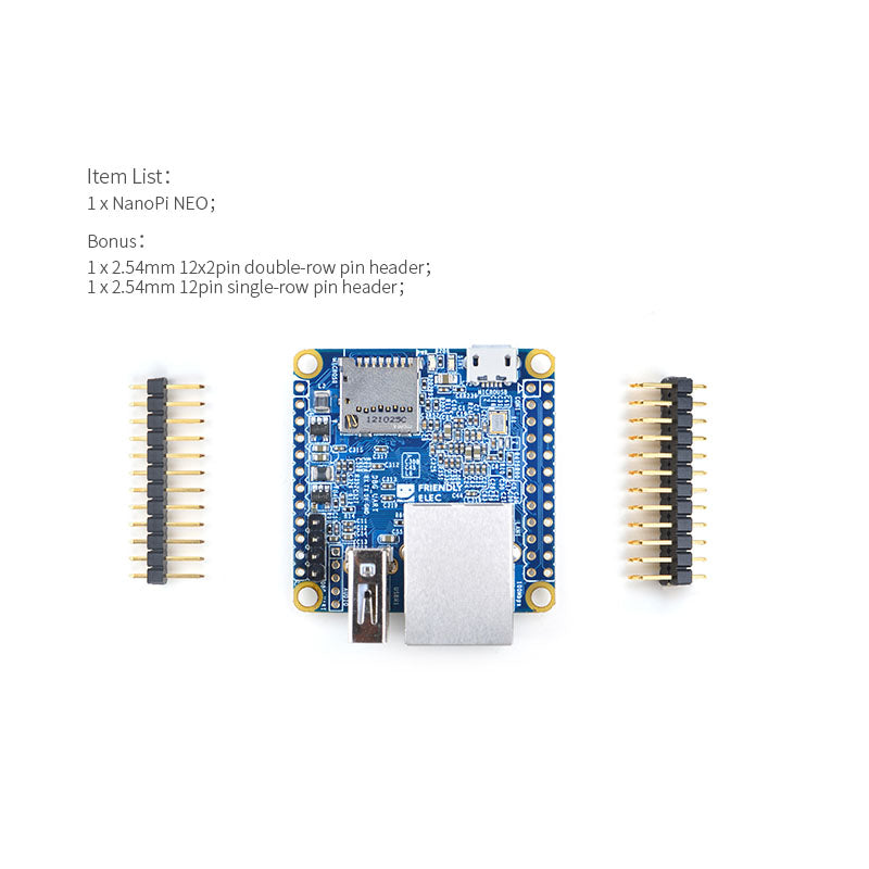 NanoPi NEO Open Source Allwinner H3 Development Board Super Raspberry Pie Quad-core Cortex-A7 DDR3 RAM 512MB Custom PCB pcba led customize