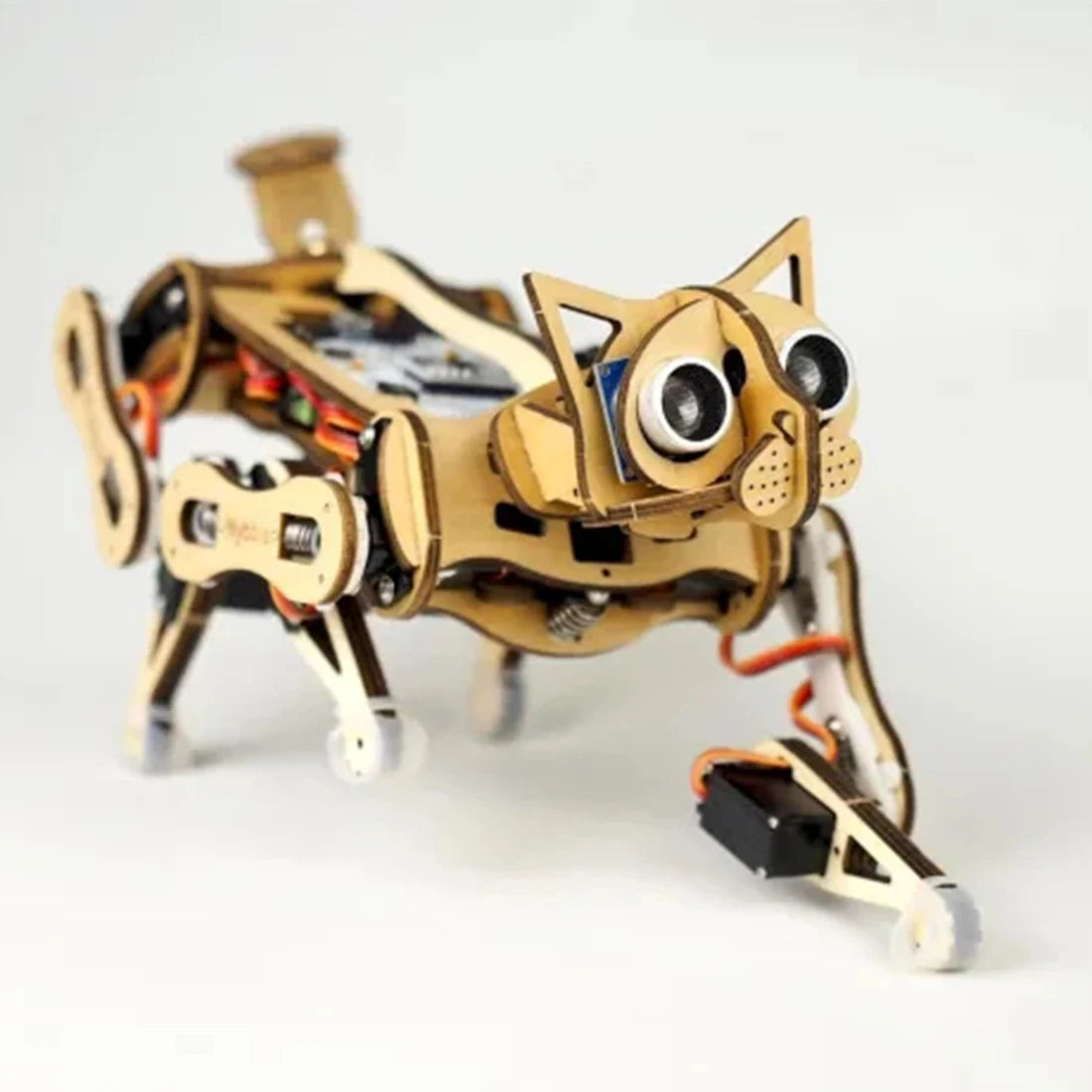 Custom Cutest Open Source Robotic Kitten Stem Bionic Quadruped Customizable Open Source Stem Toy Set Toy For Children Gift Manufacturer