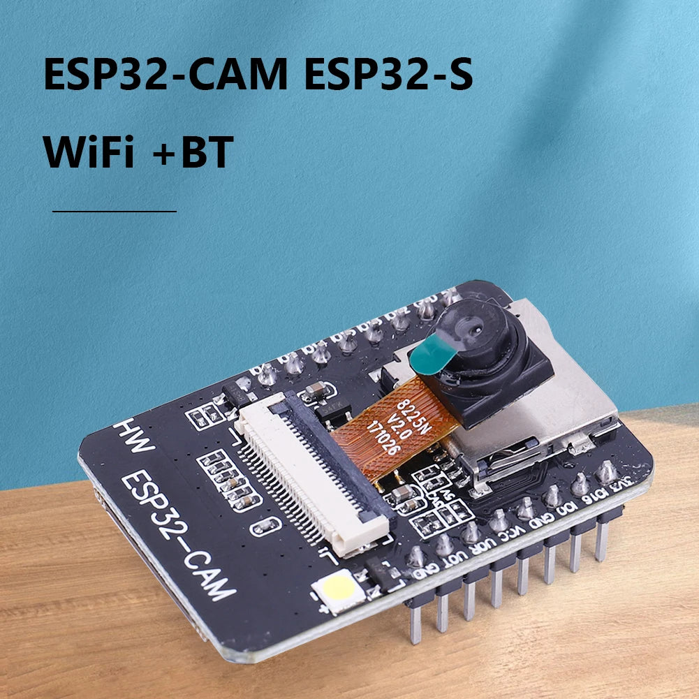 Custom 1-10PCS ESP32-CAM Development Board Support TF Cards Module WiFi BT-compatible UART/SPI/I2C/PWM for Smart Devices IoT Manufacturer