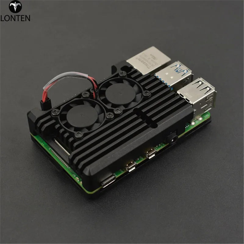 Custom Metal Case for Raspberry Pi 4B (Dual fans) Manufacturer