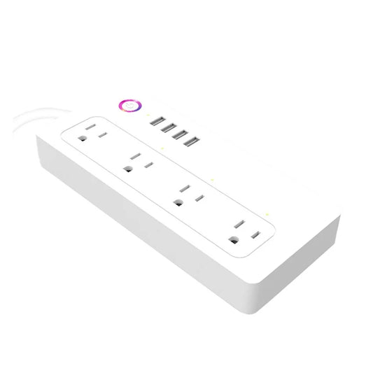Custom Lonten smart home New WiFi Smartsocket  Power Strip Plug app Voice Control work with Alexa Google IFTTT US wifi Smart Socket Manufacturer