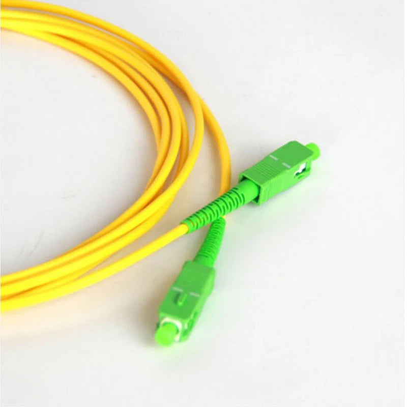 Custom 10PCS/bag SC APC 3M Simplex mode fiber optic patch cord Cable SC APC 2.0mm or 3.0mm FTTH fiber optic jumper cable Manufacturer
