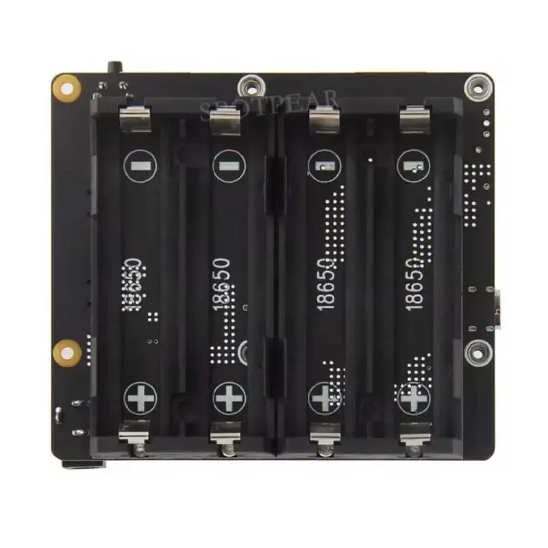Raspberry Pi 5 UPS Expansion Board Uninterruptible Power Supply 5V 5A USB Type-C X1202 for 18650-Li-Battery (NO)