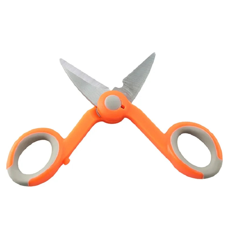 Custom Made In China Aramid fiber Kevlar serrated scissors fiber pigtail patch cord pigtail scissors fiber optic stripper scissors Manufacturer