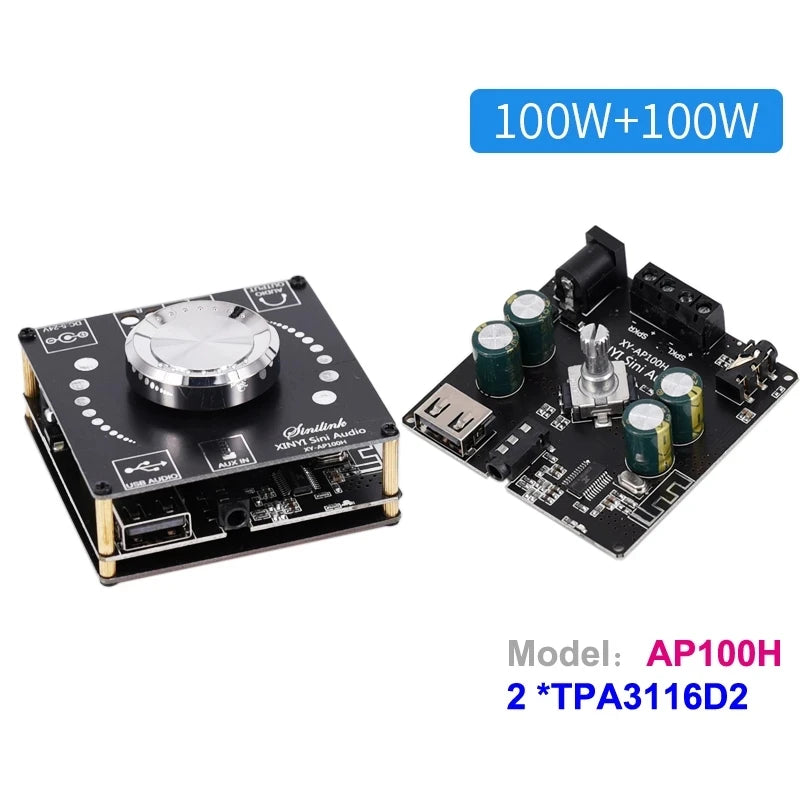 Custom Lonten TPA3116D2 50Wx2+100W 2.1 Channel Digital Subwoofer Power Amplifier Board 12~24V Amplifier Boards Modules Manufacturer