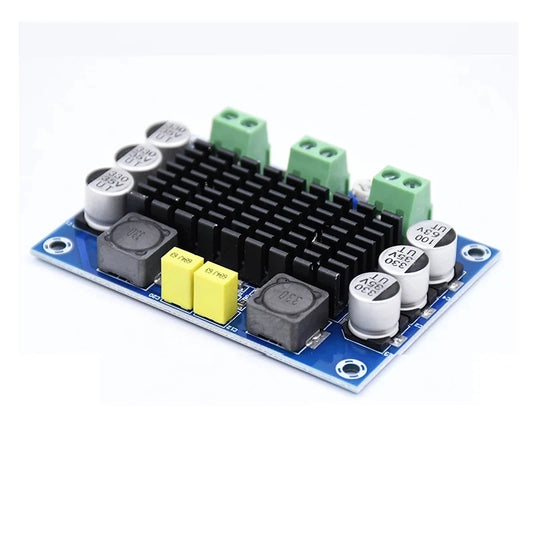 Custom 100W digital amplifier board TPA3116D2 digital audio amplifier board 12-24V High Power Digital XH-M542 Manufacturer