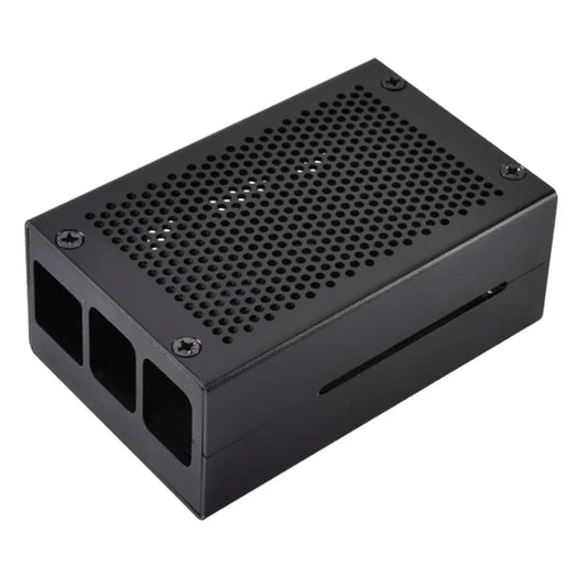 Custom Lonten Newest New Aluminum Case Enclosure Shell  Fan cooled For Raspberry Pi 4 Manufacturer