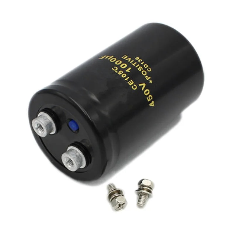 Custom 1/PCS 450V1000UF 50*80MM 1000UF 450V Aluminum Screw Audio Filtering Electrolytic Capacitor  CD136 Manufacturer