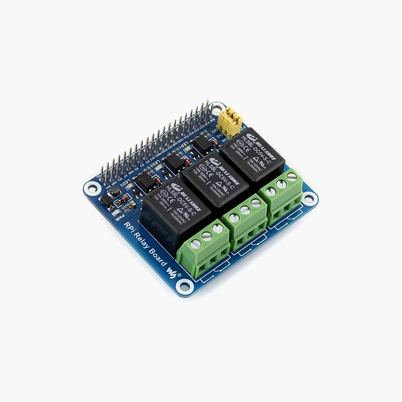 Custom Raspberry Pi Expansion Board Power Relay 8-Ch Relays 2-CH Triac HAT for Raspberry Pi Integrated MCU UART / I2C Manufacturer