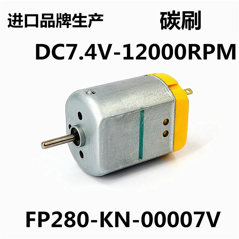 Custom 1PC Standard FP280-18100 Precious Metal Carbon Brush Motor DC 3.7V 7.4V 12400RPM High Speed DIY Toy/Remote Control Car/Boat/Fan Manufacturer