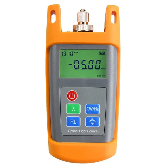 Custom Handheld MINI Fiber Optical Laser Light Source machine Hand-held stable light source Meter with 1310nm/1550nm wavelength Manufacturer