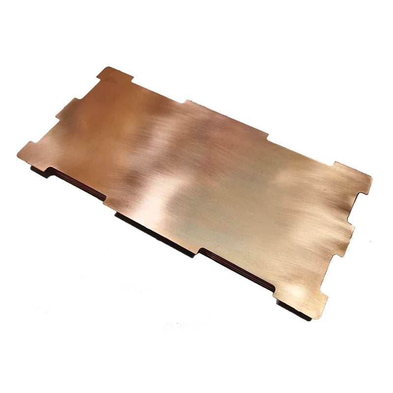 Custom Pure  Copper GPU Backplane Radiator For RTX 3090 3080 3070 Graphics Card Backplate Memory VRAM Heatsink Auxiliary Cooling Fan Manufacturer