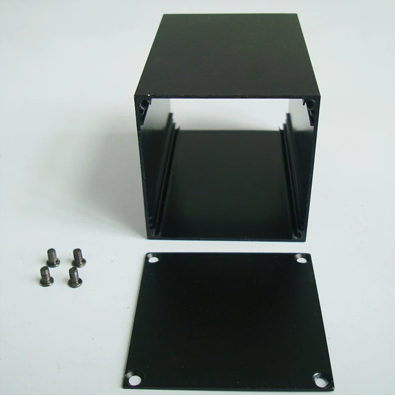 Custom White color aluminum housing case for electronics project case 56(H)x56(W)x190(L) mm Manufacturer