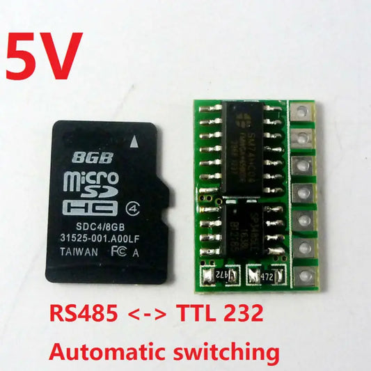 Custom OEM R411B01_5V mini 5V RS485 to TTL Converter Module UART to RS485 Converter SP485EE for Smart home MODBUS RTU Control Manufacturer