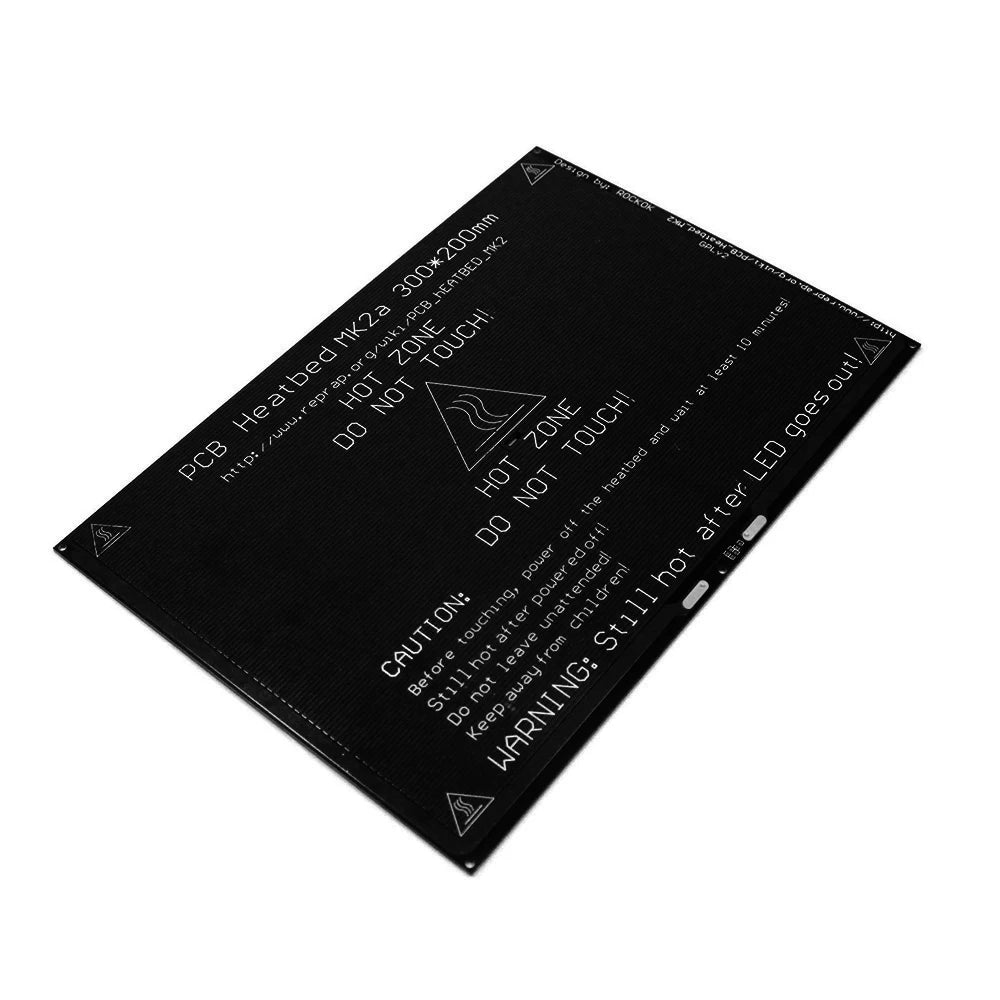 Custom 3D printer parts hot bed hot bed dual power supply 12V/24V round or square hot bed/aluminum substrate Manufacturer